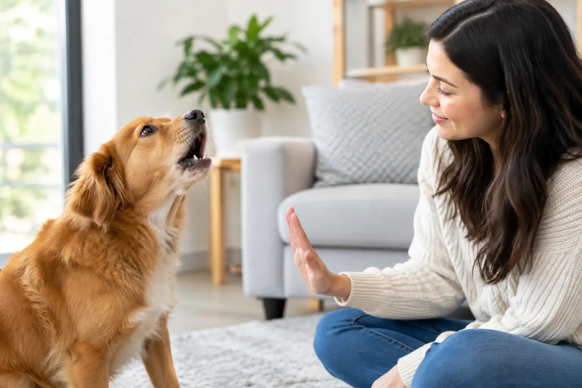 How to Stop Indoor Barking Without Adding Stress