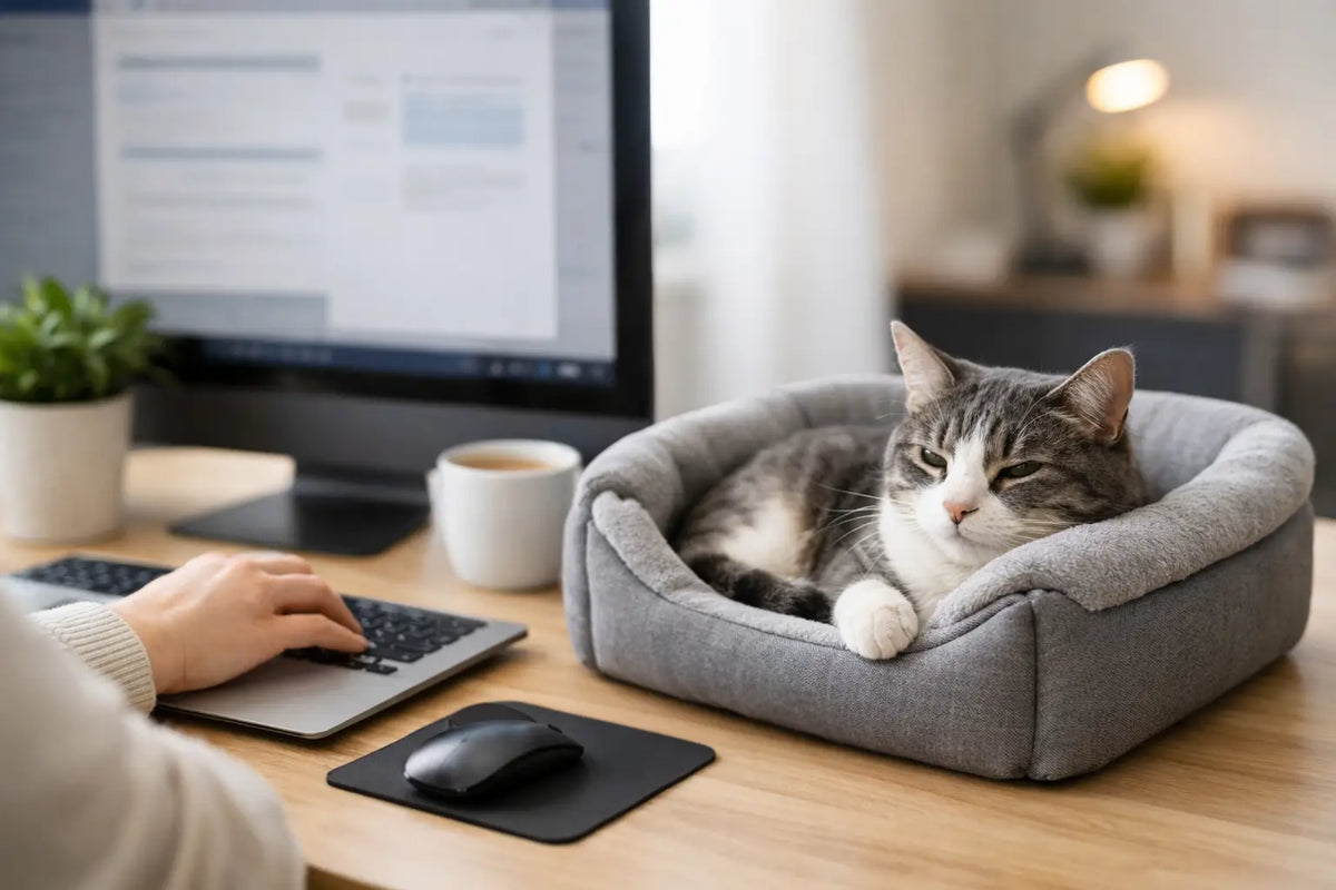 Cat Desk Bed: A Better Workday for You Both