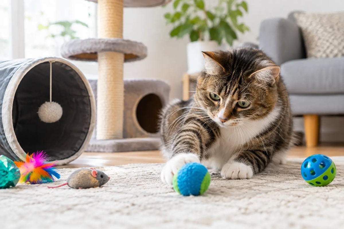 How to Enrich Indoor Cats Without Overdoing It